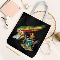 Zimbabwe Wings Flag Tote Bag Proudly Zimbabwean - Wonder Print Shop