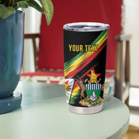 Zimbabwe Wings Flag Tumbler Cup Proudly Zimbabwean - Wonder Print Shop