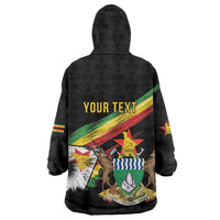 Zimbabwe Wings Flag Wearable Blanket Hoodie Proudly Zimbabwean - Wonder Print Shop