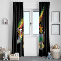 Zimbabwe Wings Flag Window Curtain Proudly Zimbabwean - Wonder Print Shop