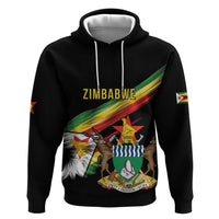 Zimbabwe Wings Flag Zip Hoodie Proudly Zimbabwean - Wonder Print Shop