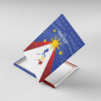 Personalized Pilipinas Eight-Rayed Sun Canvas Wall Art Philippines Map With Polynesian Style LT9 - Wonder Print Shop