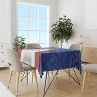 Personalized Pilipinas Eight-Rayed Sun Tablecloth Philippines Map With Polynesian Style - Wonder Print Shop