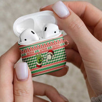 Six Seven Meme AirPods Case Funny Green Hand Christmas - Wonder Print Shop