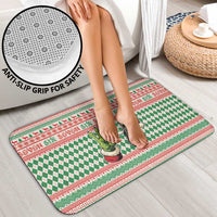 Six Seven Meme Bathroom Set Funny Green Hand Christmas - Wonder Print Shop