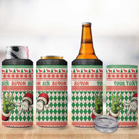 Six Seven Meme Personalized 4 in 1 Can Cooler Tumbler Funny Green Hand Christmas - Wonder Print Shop