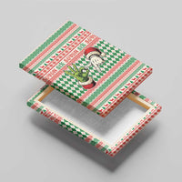 Six Seven Meme Canvas Wall Art Funny Green Hand Christmas - Wonder Print Shop