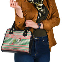 Six Seven Meme Shoulder Handbag Funny Green Hand Christmas - Wonder Print Shop