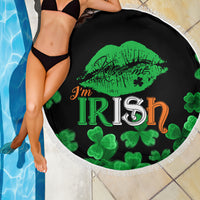 Kiss Me Im Irish St Patricks Day Beach Blanket LT9 - Wonder Print Shop