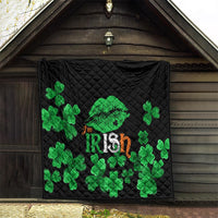 Kiss Me Im Irish St Patricks Day Quilt - Wonder Print Shop