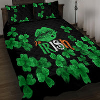 Kiss Me Im Irish St Patricks Day Quilt Bed Set - Wonder Print Shop