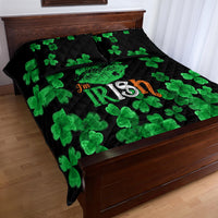 Kiss Me Im Irish St Patricks Day Quilt Bed Set - Wonder Print Shop