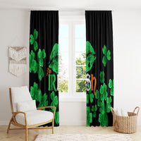 Kiss Me Im Irish St Patricks Day Window Curtain - Wonder Print Shop
