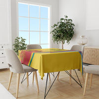 Grenada Independence Day Tablecloth Bougainvillea Flowers Flag Style - Wonder Print Shop