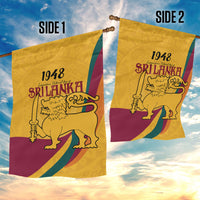 Sri Lanka National Day Garden Flag The Lion Passant With Ketayam Wood Art - Wonder Print Shop