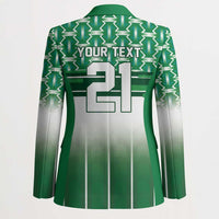 World Football Morocco Custom Blazer 1994 Away Retro Green Jersey - Wonder Print Shop