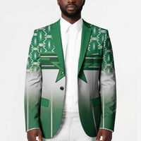 World Football Morocco Custom Blazer 1994 Away Retro Green Jersey - Wonder Print Shop