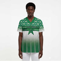 World Football Morocco Custom Scrub Top 1994 Away Retro Green Jersey - Wonder Print Shop