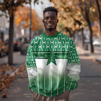 World Football Morocco Custom Sweatshirt 1994 Away Retro Green Jersey - Wonder Print Shop