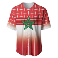 World Football Morocco Custom Baseball Jersey 1994 Away Retro Red Jersey - Wonder Print Shop