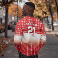 World Football Morocco Custom Sweatshirt 1994 Away Retro Red Jersey - Wonder Print Shop