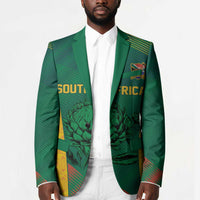 World Football 2026 South Africa Custom Blazer Tradional Protea Kente Pattern - Wonder Print Shop