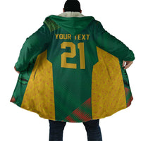 World Football 2026 South Africa Custom Cloak Tradional Protea Kente Pattern - Wonder Print Shop