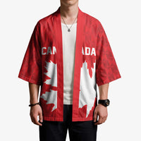 World Football 2026 Canada Custom Kimono Canucks Maple Leaf Pattern - Wonder Print Shop
