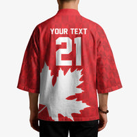 World Football 2026 Canada Custom Kimono Canucks Maple Leaf Pattern - Wonder Print Shop