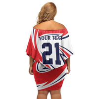 England Lion Mascot Cricket Custom Family Matching Off Shoulder Short Dress and Hawaiian Shirt Unique Pattern