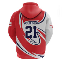 England Lion Mascot Cricket Custom Hoodie Unique Pattern