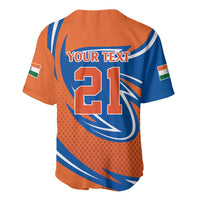 Indian Bengal Tiger Cricket Custom Baseball Jersey Unique Pattern