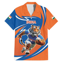 Indian Bengal Tiger Cricket Custom Family Matching Mermaid Dress and Hawaiian Shirt Unique Pattern