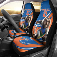Indian Nilgiri Langur Cricket Custom Car Seat Cover Unique Pattern