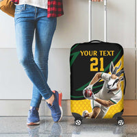 South African Springbok Cricket Custom Luggage Cover Unique Pattern