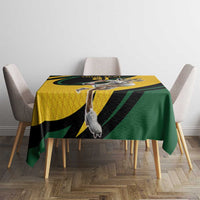 South African Springbok Cricket Custom Tablecloth Unique Pattern