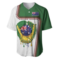 Custom Dripping Baseball Australia Baseball Jersey