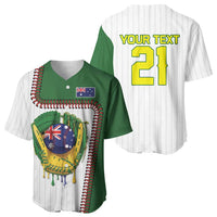 Custom Dripping Baseball Australia Baseball Jersey