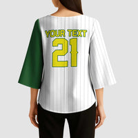Custom Dripping Baseball Australia Kimono Sleeve Blouse