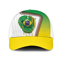 Dripping Baseball Brazil Mesh Trucker Cap