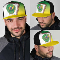 Dripping Baseball Brazil Mesh Trucker Cap