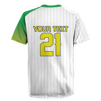 Custom Dripping Baseball Brazil Rugby Jersey