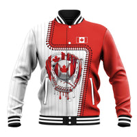 Custom Dripping Baseball Canada Baseball Jacket