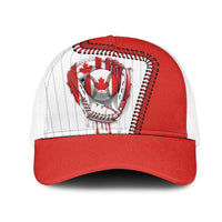 Dripping Baseball Canada Mesh Trucker Cap