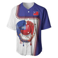 Custom Dripping Baseball Chinese Taipei Baseball Jersey
