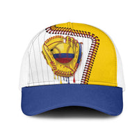 Dripping Baseball Colombia Mesh Trucker Cap