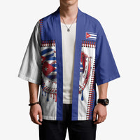 Custom Dripping Baseball Cuba Kimono