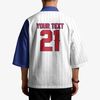 Custom Dripping Baseball Cuba Kimono