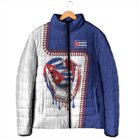Custom Dripping Baseball Cuba Padded Jacket