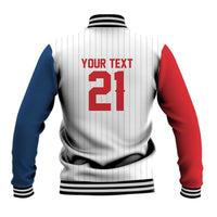 Custom Dripping Baseball Czechia Baseball Jacket